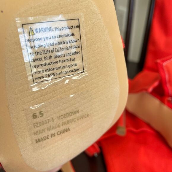 NWOT Fashion Nova Hoedown Made For Me Heeled Sandals Orange $45 6.5 - Picture 5 of 6